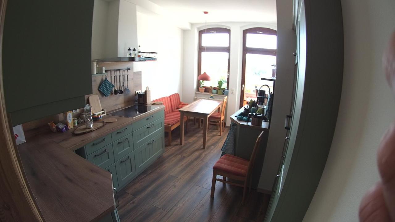 Ferienwohnung Fernblick Saalfeld Saale Bagian luar foto
