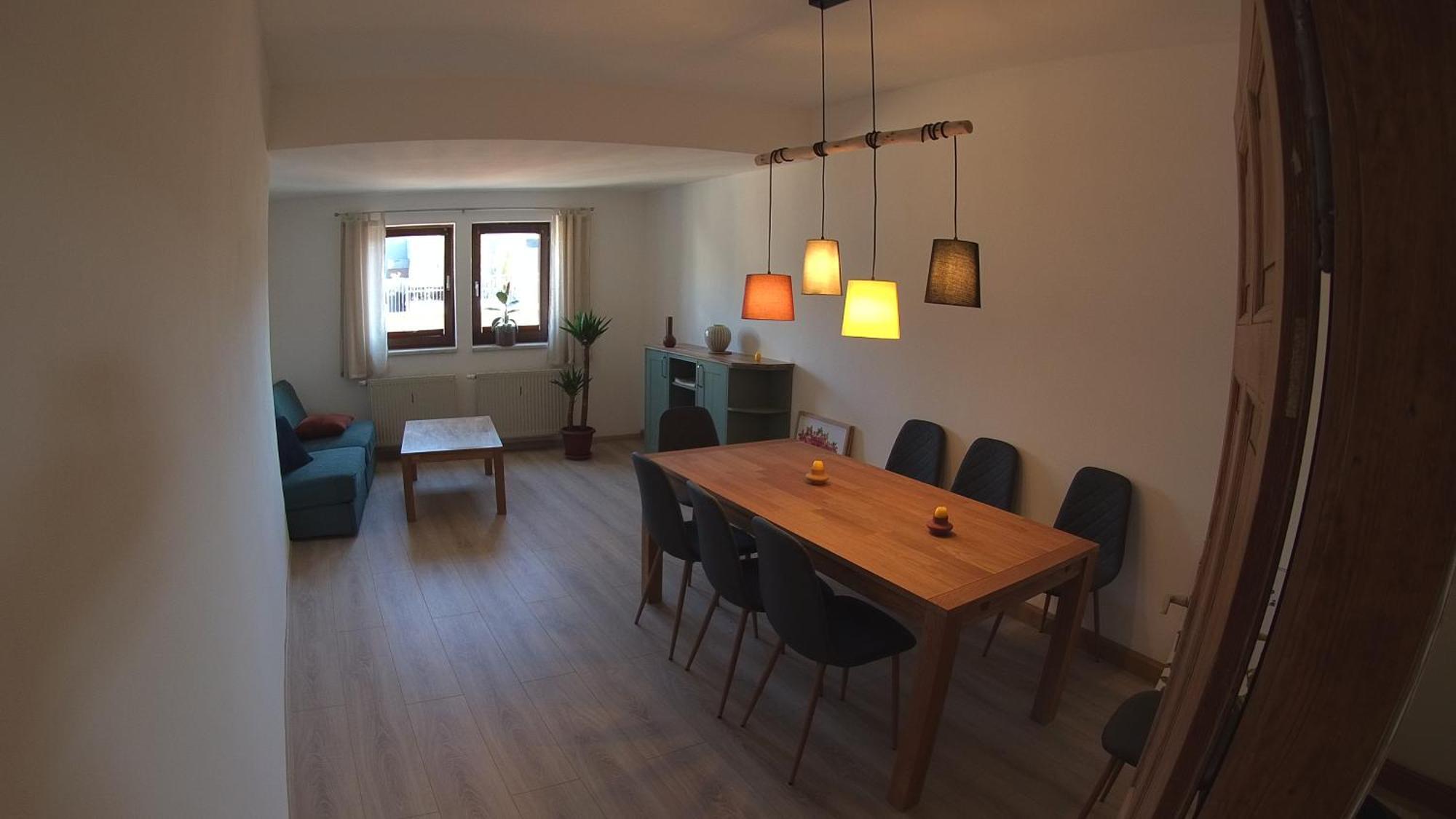 Ferienwohnung Fernblick Saalfeld Saale Bagian luar foto